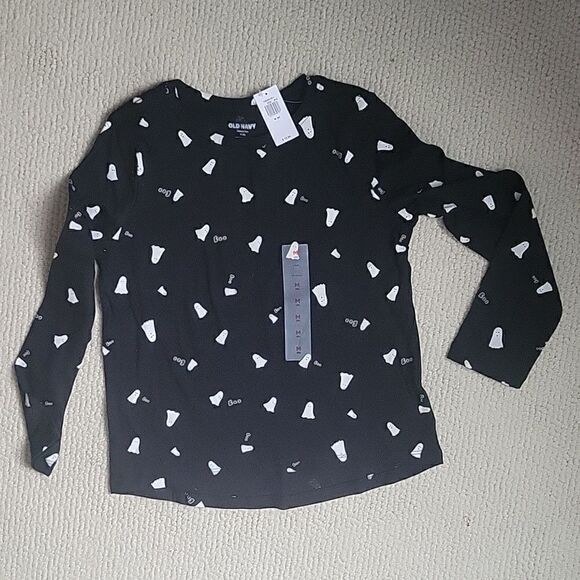 Girls Old Navy Long Sleeve Ghost Shirt Medium (8) - Picture 4 of 6